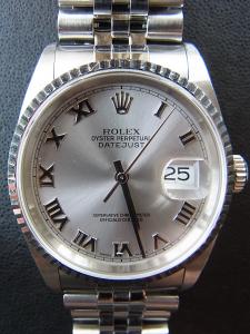 ロレックス デイトジャスト 16234 中古 内箱 外箱 保証書 余りコマ3つ