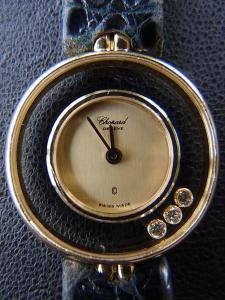 ショパール ハッピーダイヤモンド 20-4802 中古 時計本体のみ