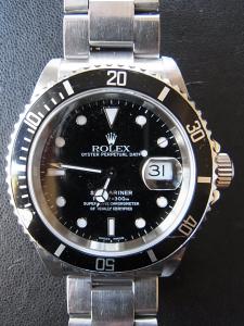 ロレックス サブマリーナ 16610 中古 内箱 外箱 保証書 余りコマ1つ
