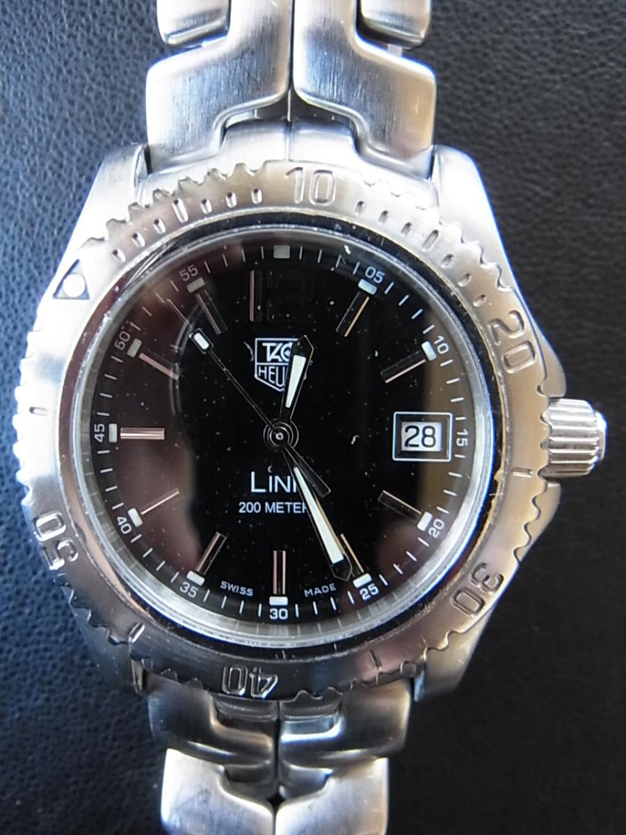 タグホイヤー リンク WT1210 黒文字盤 WT1210-0 クオーツ時計、ブラックバーインデ、デイト表示機能(中古)高価買取事例