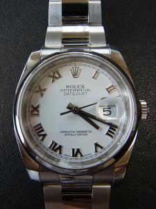 ロレックス デイトジャスト 116200 中古 内箱 外箱 保証書 余りコマ1つ