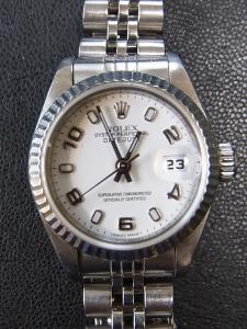 ロレックス デイトジャスト 79174 中古 内箱 外箱 保証書