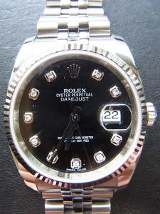ロレックス デイトジャスト 116234G 中古 内箱 外箱 保証書 余りコマ1つ