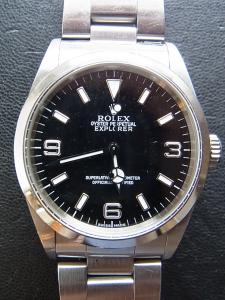 ロレックス エクスプローラー1 14270 中古 箱、保証書有