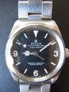 ロレックス オイスターパーペチュアル 1002 アンティーク風