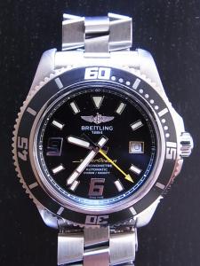 ブライトリング スーパーオーシャン A17391 中古 内箱 外箱 保証書 余りコマ4つ