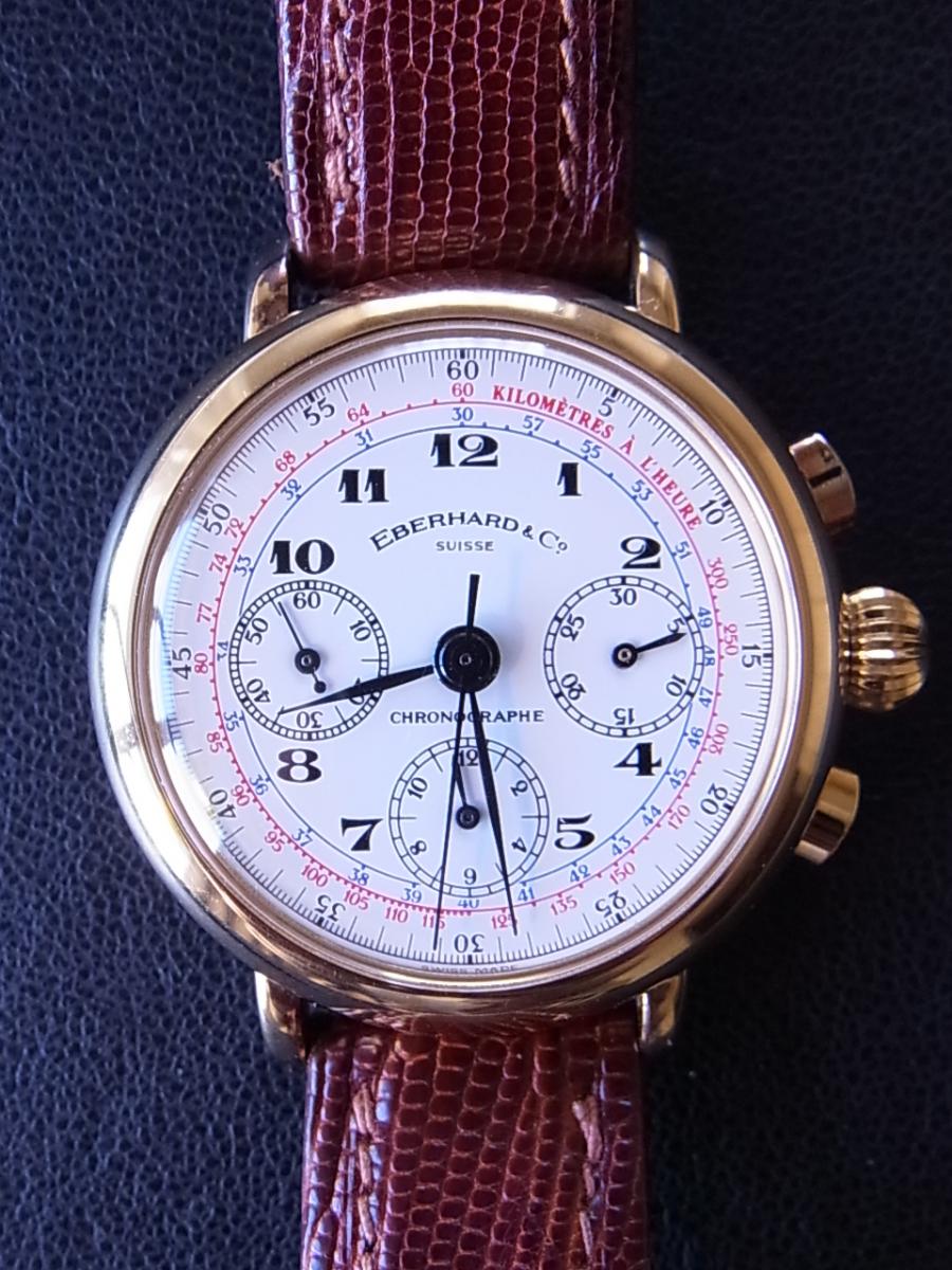 エベラール ヴィンテージ 36008 白文字盤、クロノグラフ エベラールヴィンテージ腕時計 クロノグラフ　手巻き(中古)高価買取事例