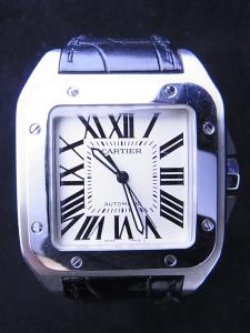 カルティエ サントス w20073x8 中古 内箱、保証書あり