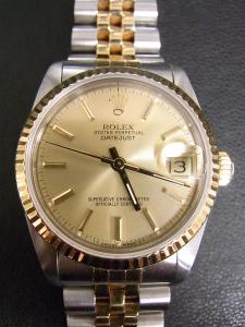 ロレックス デイトジャスト 69173 中古 内箱 外箱 保証書