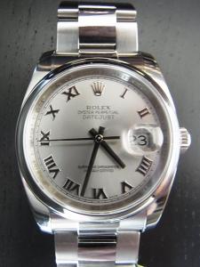 ロレックス デイトジャスト 116200 中古 箱・保証書（日本ロレックス正規品）