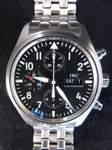 IWC パイロットウォッチ IW371701 中古 内箱 外箱 保証書 余りコマ4つ