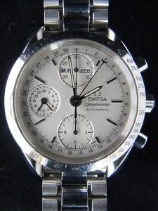 オメガ スピードマスター 3221_30 中古※そろそろオーバーホールが必要な状態、打痕あり 内箱 外箱 保証書 余りコマ5つ