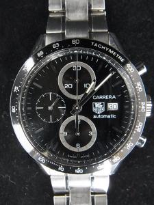 タグホイヤー カレラ CV2010_BA0786 中古 内箱 外箱 保証書 余りコマ2つ
