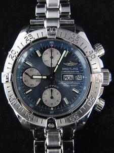 ブライトリング スーパーオーシャン A13340 綺麗な状態の中古品 箱・保証書、余りコマあり