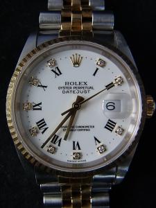 ロレックス デイトジャスト 16233G 中古 内箱 外箱