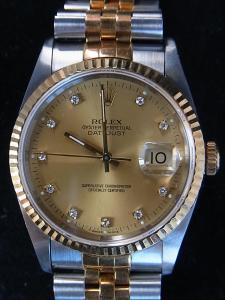 ロレックス デイトジャスト 16233G 中古 内箱 外箱 保証書