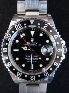 ロレックス GMTマスター1 16700 中古 ロレックス正規保証書