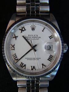 ロレックス デイトジャスト 16234 中古 日本ロレックス正規デパート発行保証書×ボックス、コマ有