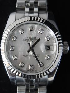 ロレックス デイトジャスト 179174NG 中古 箱・保証書有