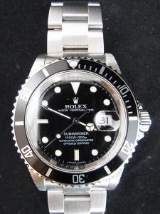 ロレックス サブマリーナ 16610 中古 内箱 外箱 保証書 余りコマ1つ