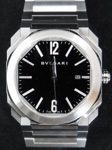 ブルガリ オクト BGO41BSSD 中古 ブルガリ日本ブティック箱・保証書、余りコマあり