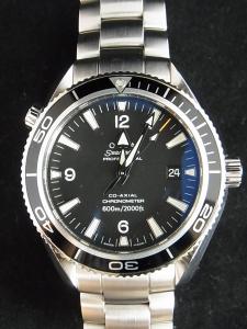 オメガ シーマスタープラネットオーシャン 2201_50 中古 オメガ日本正規店発行保証書、ボックス付き