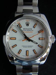 ロレックス ミルガウス 116400 中古 ロレックス正規箱・保証書有
