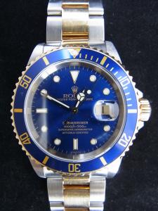 ロレックス サブマリーナ 16613LB 中古 箱・保証書付き
