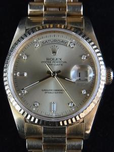 ロレックス デイデイト 18238A 中古 ロレックス正規箱あり、保証書無