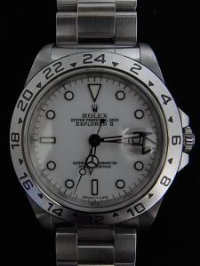 ロレックス エクスプローラー2 16570 中古 内箱 外箱 保証書 余りコマ2つ