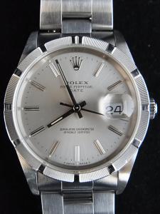 ロレックス パーペチュアルデイト 15210 中古 ロレックス正規店箱・保証書有