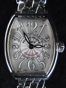 フランクミュラー コンキスタドール 8005L-QZ 中古 フランクミュラーオープンギャランティーカード