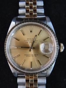 ロレックス デイトジャスト 16233 中古 内箱有
