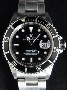 ロレックス サブマリーナ 16610 中古 箱・保証書(旧日本紙ギャランティーカード)
