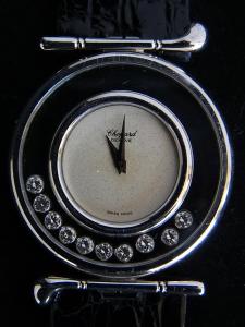 ショパール ハッピーダイヤモンド 21-3026 中古電池切れ 時計本体のみ