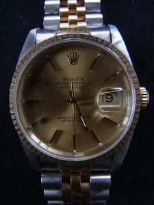 ロレックス デイトジャスト 16233 中古 日本ロレックス正規箱・保証書有