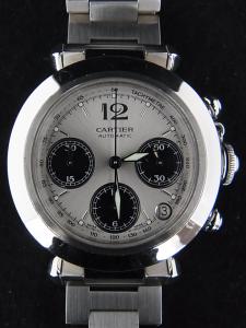 カルティエ パシャ W31048M7 中古 カルティエ正規箱・保証書付き