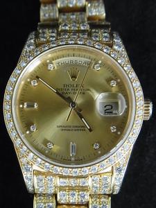 ロレックス デイデイト 18388A 中古コンディションの