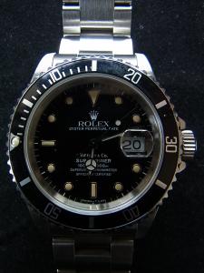 ロレックス サブマリーナ 16610 中古 2006年ロレックスメーカーオーバーホール（ＯＨ）証明書付属