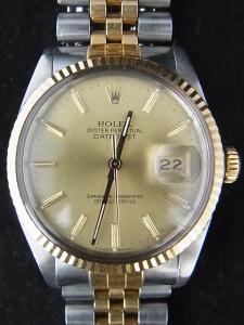 ロレックス デイトジャスト 16013 ブレスヨレ大、止まっている状態 時計本体のみ