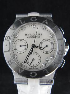 ブルガリ ディアゴノ DG35WSLDCH9 中古 ブルガリ正規箱・保証書付き