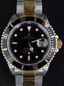 ロレックス サブマリーナ 16613LN 中古 ロレックス正規販売代理店箱・保証書付き