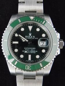 ロレックス サブマリーナ 116610LV 中古 ロレックス正規代理店箱・保証書付き