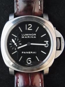 パネライ ルミノール PAM00177 中古 パネライ日本正規店デパート大丸発行箱・保証書有