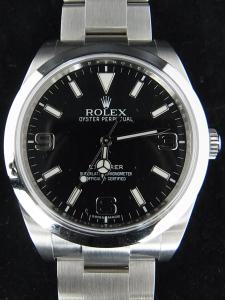 ロレックス エクスプローラー1 214270 中古 箱・保証書付き