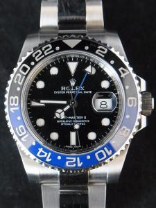 ロレックス GMTマスター2 116710BLNR 中古 箱、保証書有り