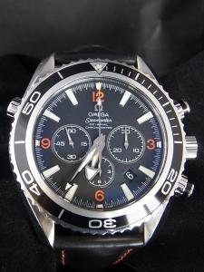 オメガ シーマスタープラネットオーシャン 2910_5182 中古 オメガ日本正規店デパート発行保証書と箱有