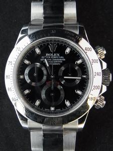 ロレックス デイトナ 116520 未使用 日本ロレックス正規大丸発行保証書と箱有