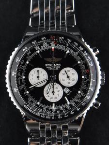 ブライトリング ナビタイマー A35350 中古 ブライトリング正規発行保証書と付属箱、余りコマ有