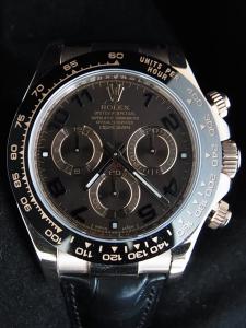 ロレックス デイトナ 116515LN 中古 ロレックス正規店発行デパート保証書×箱有